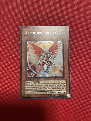 Archlord Kristya Secret Rare SOVR-EN096 • 1st Edition • Yu-Gi-Oh • $680.40