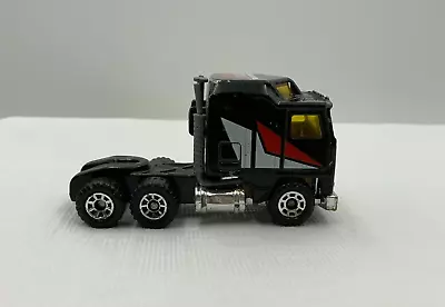 Vintage Matchbox Kenworth Aerodyne COE Air Cab Black Die Cast • $9.99