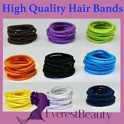 £2.59 • Buy 20 X Quality COLOURFUL HAIR BANDS Elastics Bobbles Girls School Ponies Ties UK