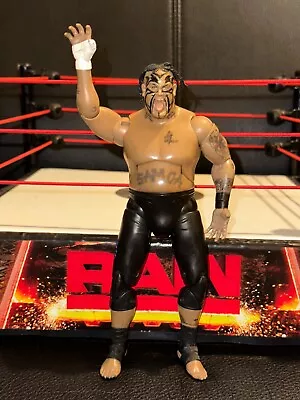 WWE Umaga Wrestling Figure Jakks Deluxe Aggression Giant Monster COMBINED P&P • £6.98