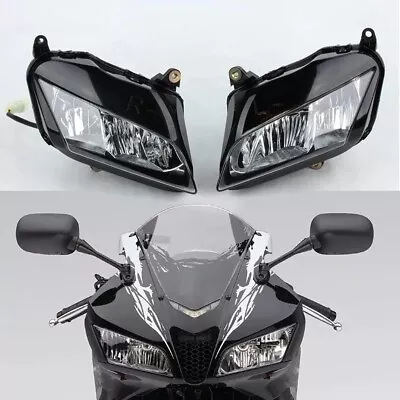 Headlight Head Light For Honda CBR 600 RR CBR600RR 2007-2012 07 08 09 10 11 12 • $59.99