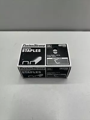 7/16 X 3/8 Galvanized Staple Gun Staples (5040 Pack) Fasten Strong 20GA • $17.99