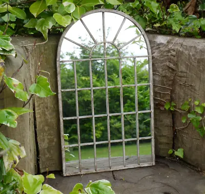 £39.39 • Buy Gothic Arch Mirror Antique Church Window Outdoor Garden Patio Rustic Wall Design