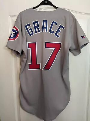 Vintage Chicago Cubs Jersey Mark Grace Russell Athletic Size 40 Made In USA • $145