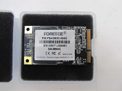 Foresee 64GB MSATA SSD FSAGM3C-064G • $12.46