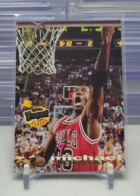 MICHAEL JORDAN 1994-95 TOPPS STADIUM CLUB Frequent Flyer #181  5-B • $1.98