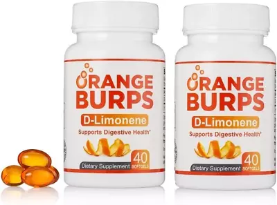 D-Limonene Softgels | Orange Peel Extract For Digestive Health | Non-Harmful Sol • $68.69