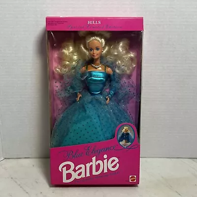 Vintage Blue Elegance Barbie Doll Mattel Hills Special Limited Edition #1879 • $25