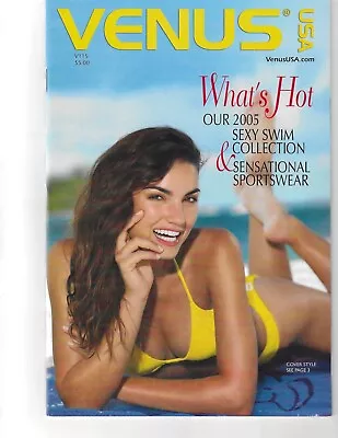 Vintage 2005 Venus USA Swimwear Catalog Bikini Swimsuit Fashion Magazine V115 • $29.99