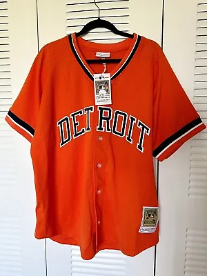 Mitchell & Ness 1993 Detroit Tigers Kirk Gibson #23 Jersey Size 2XL - NWT • $120