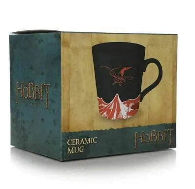 £10.99 • Buy Official The Hobbit Smaug Tapered Coffee Mug Cup New In Gift Box