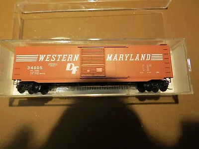 N - Micro-Trains 31160 - 50' Slide Door Boxcar Western Maryland     NIB • $14.99