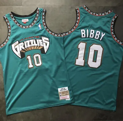 Vancouver Grizzlies Mike Bibby Green Vintage Throwback #10 Jersey • $45.19