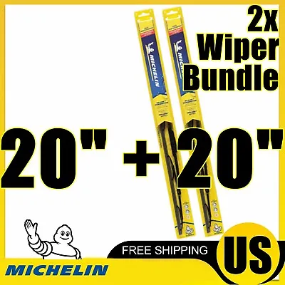 For Michelin Performance Windshield Wiper Blades-- 25-200 X2 2-Wipers: 20  + 20  • $23.79