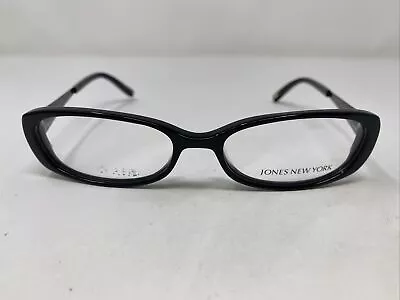 Jones New York J750 BLACK 52-16-140 Full Rim Plastic Eyeglasses Frame LO97 • $62.25