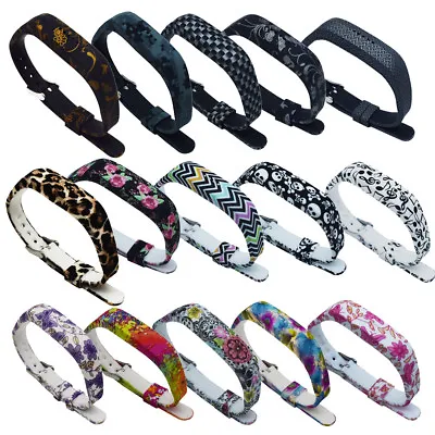 StrapsCo Fitbit Flex 2 Silicone Rubber Replacement Patterned Strap Band • $17.11