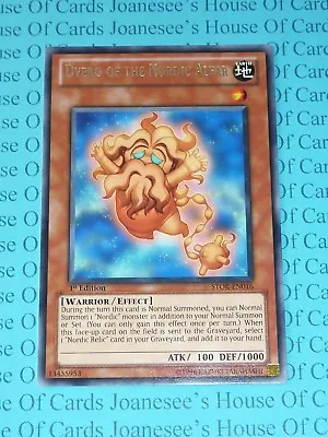 Dverg Of The Nordic Alfar STOR-EN016 Rare Yu-Gi-Oh Card English 1st Edition New • £0.99