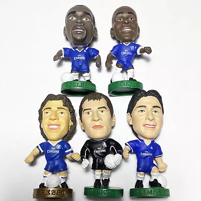 5 X CORINTHIAN PROSTARS FIGURES CHELSEA JOB LOT (A) Inc Lampard Crespo Cole • £12.49