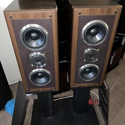 Pioneer S-55t Vintage Speakers No Floor Stands Made In Japan Audiophile Sound • $655