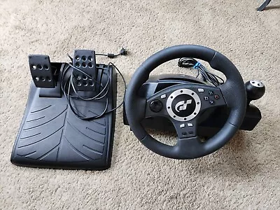 Logitech Driving Force Pro GT Racing Steering Wheel Shifter & Pedals PC PS2 PS3 • $99.99