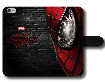 £9.49 • Buy Spider-Man Homecoming Movie 2017 Peter Parker Magnetic Leather Phone Case Cover