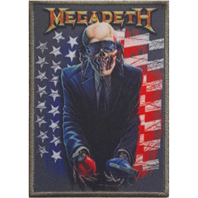 £4.89 • Buy MEGADETH Grenade USA : Printed SEW-ON PATCH 100% Official Licensed Merch