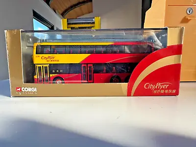 Corgi 44502B 1/76 Hong Kong Citybus Cityflyer Dennis Trident Bus Model • £9.99