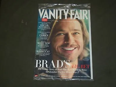 2013 June Vanity Fair Magazine - Brad Pitt - B 2416 • $30