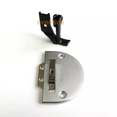 For NAKAJIMA 280L WALKING FOOT NEEDLE PLATE And FEED DOG & Zipper Foot Set • $14.25