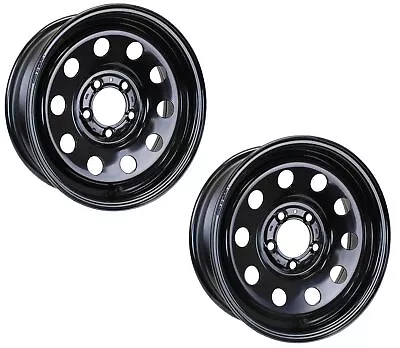 2-Pack Trailer Wheel Black Rims 15 X 5 Modular Style 5 Lug On 4.5 In. • $110.96