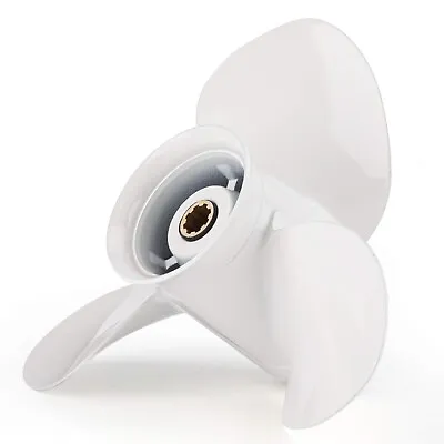 9.25 X 10.5 Aluminum Outboard Propeller Fit Yamaha Engines 9.9-20HP 8 ToothRH • $58