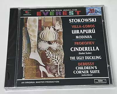 Everest 35mm Ultra Analog- Leopold Stokowski - Villa Lobos Prokofiev Debussy CD • $102.33