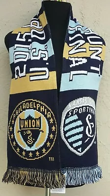 2015 Lamar Hunt US Open Cup Finals Soccer Scarf Sporting KC Vs Philly Union MLS  • $14.99