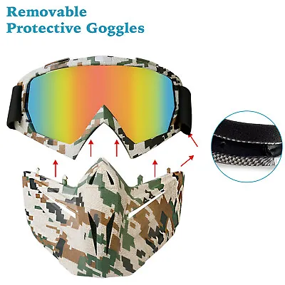 $14.95 • Buy Winter Snow Sport Goggles Face Mask Snowboard Ski Snowmobile Sun Glasses Eyewear