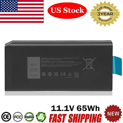 CJ2K1 Battery For Dell Latitude 5404 5414 7414 7404 E5404 XN4KN 4XKN5 X8VWF 65Wh • $19.59