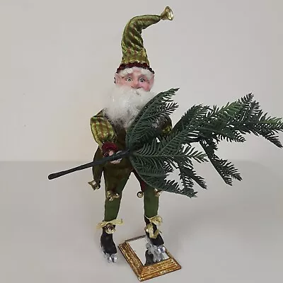 Mark Roberts Doll Ice Skating Fairy Claus Christmas Decor  Figurine • $49