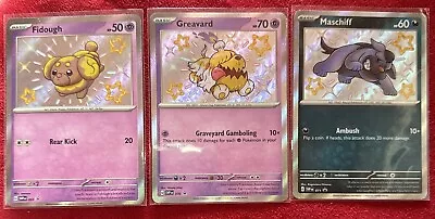 Pokemon - Promo Lot - Paldean Fates - 071 - 070 - 069 • $9.50