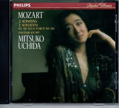 Mozart - Piano Sonatas Kv331 - Kv332 - Fantasie Kv397 - Mitsuko Uchida • £2.99
