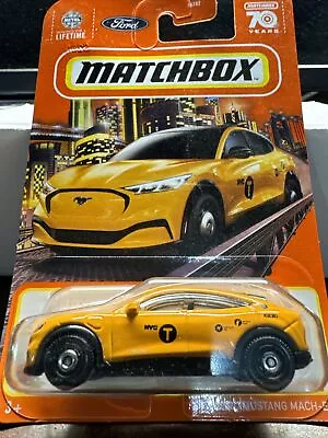 Matchbox 2021 Nyc Taxi Ford Mustang Mach-e • $4