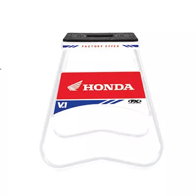 FX Factory Effex Carbon Steel Honda V1 White Bike Stand For Motocross Bikes • $89.95