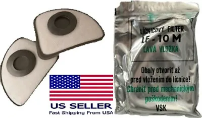 Sealed NBC Respirator Replacement Filters Set For Czech M10 & M10M Gas Mask • $34.88