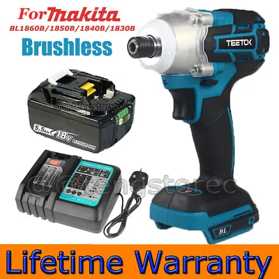 For Makita DTD171Z 18v LXT Lithium Brushless Cordless 1/4 Impact Driver Battery • £166.90