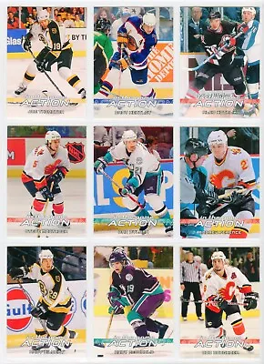 2003-04 ITG Action NHL Complete Set #1-600 - Pack Fresh In 2023 Hand Collated • $109.65