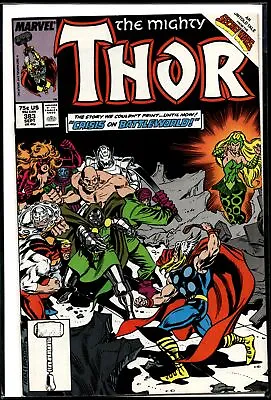 1987 Mighty Thor #383 1st Darillus Marvel Comic • $9.99