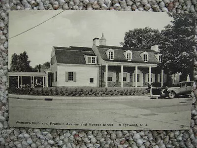 $9.95 • Buy Ridgewood Nj-woman's Club-franklin Ave-auto-new Jersey-bergen County