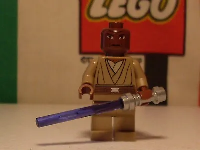 Lego Minifigures Star Wars Mace Windu With Lightsaber • $9.99