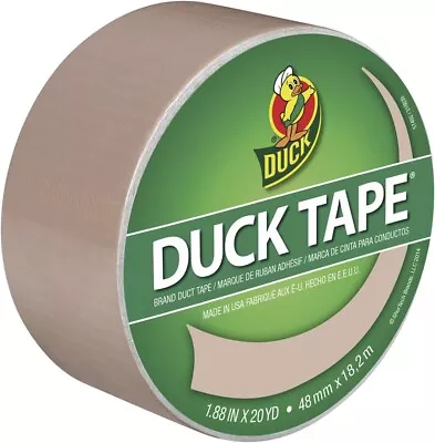 Beige Tan Duck Brand Duct Tape 1.88 Inch X 20 Yds • $7.80