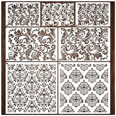 Floral Vines Stencils For Painting On Wood Wall Floral Reusable Plastic Wall... • $22.13