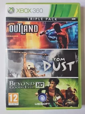 Triple Pack: Outland From Dust Beyond Good & Evil HD (Xbox 360) PEGI 12+ • £27.95