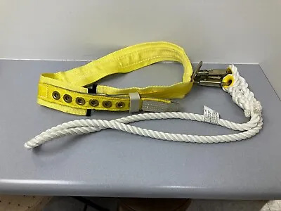 Miller 2NA Body Belt 2 D-Rings Size Large With 6 Ft Positioning Lanyard Used • $59